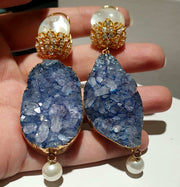 Baby Blue Natural Rock Glams